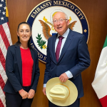 Ken-salazar-claudia-sheinbaum-relacion - Regios En México