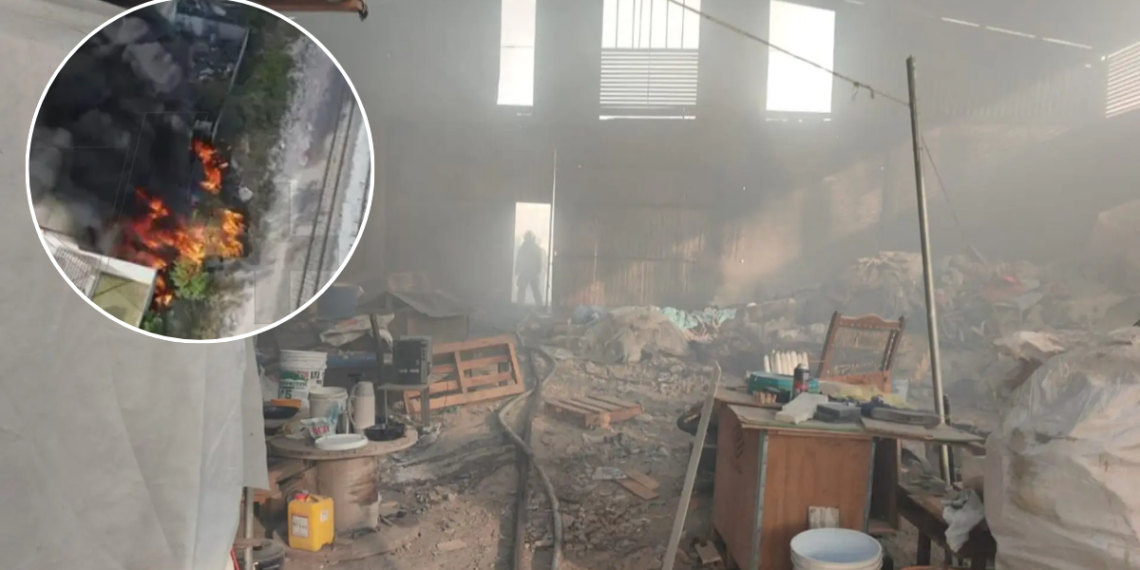 Incendio En Bodega - Regios En México Incendio En Bodega - Regios En México