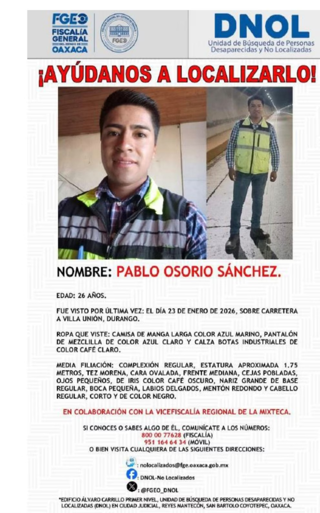 Ingeniero Desaparecido En Sinaloa: La Onu Exige Al Estado Mexicano Una Búsqueda Inmediata Y Una Investigación Exhaustiva Del Caso. 