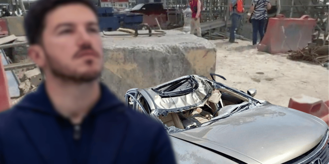 Caída De Concreto Del Metro Lastima a Hermanos En Apodaca - Regios En México