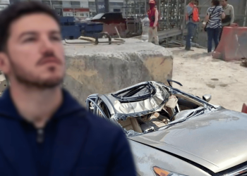 Caída De Concreto Del Metro Lastima a Hermanos En Apodaca - Regios En México