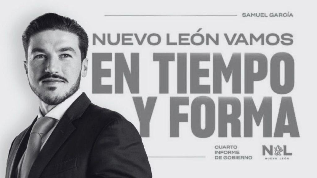 Publicidad Del Cuarto Informe De Gobierno De Samuel  - Regios En México