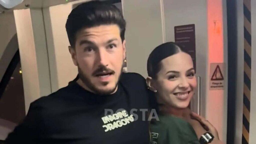 Mariana Rodríguez Y Samuel García En La Línea 4 Viendo Imagine Dragons - Regios En México