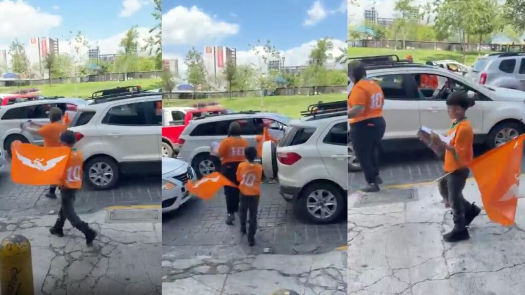 Mc Usa a Niños Para Repartir Propaganda Política - Regios En México