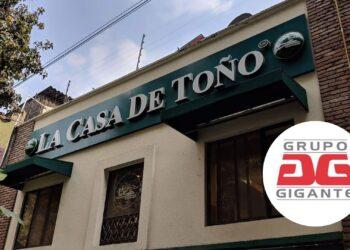 Grupo Gigante busca comprar la Casa de Toño