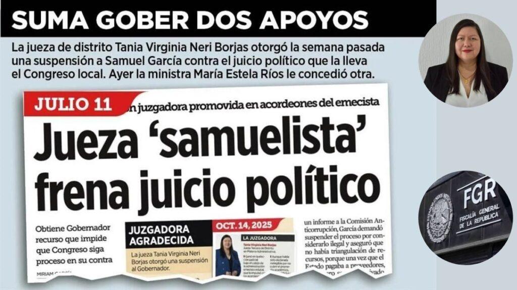 Jueza Le Devuelve El Favor a Samuel García  - Regios En México